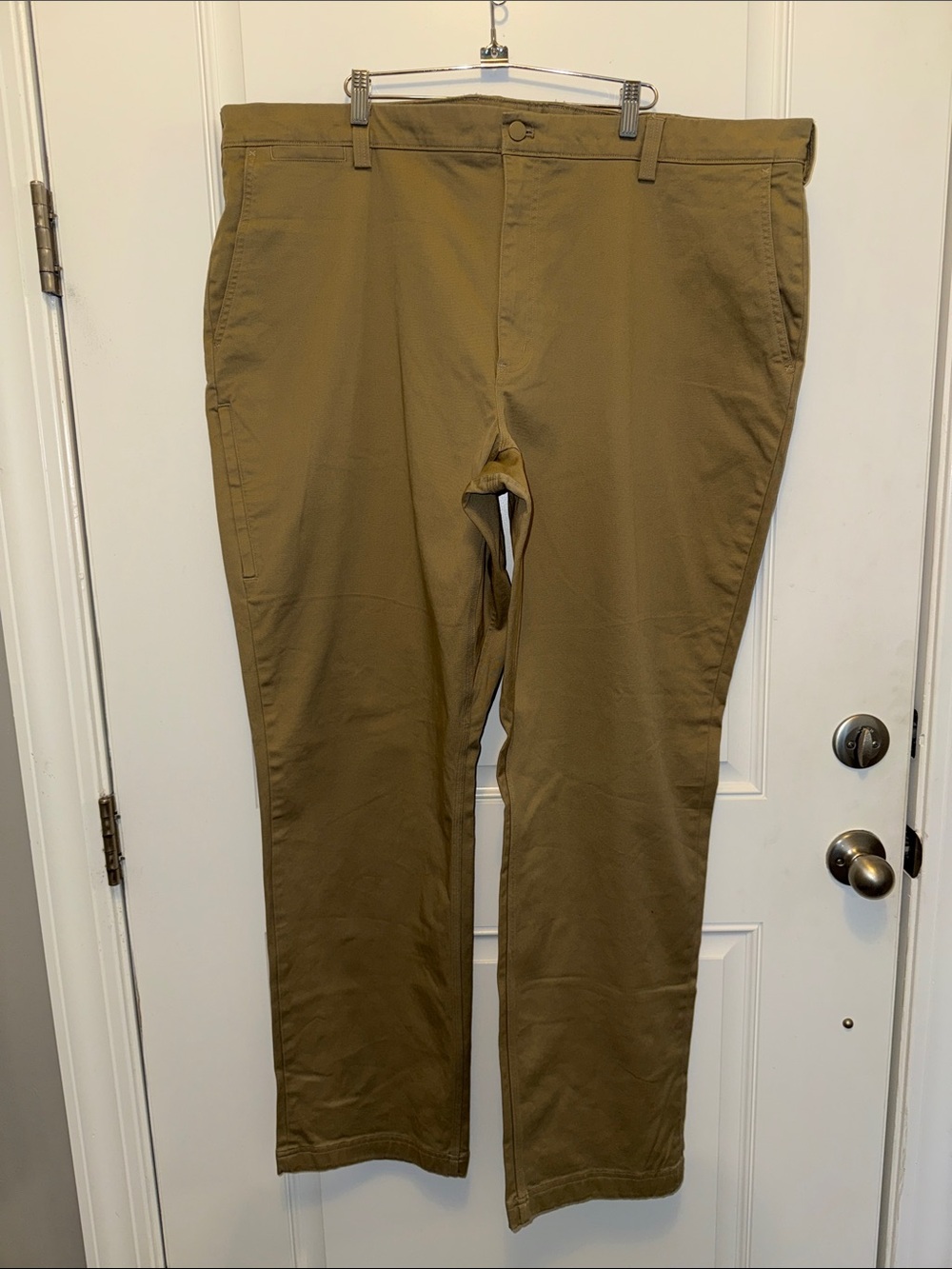 Duluth trading company Men's ballroom utility fit Chino Pants 44 x 34